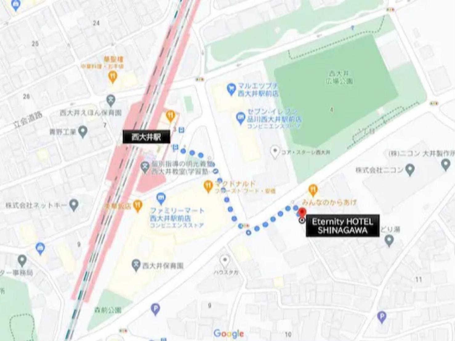 Eternity Apartment Hotel Shinagawa โตเกียว ภายนอก รูปภาพ